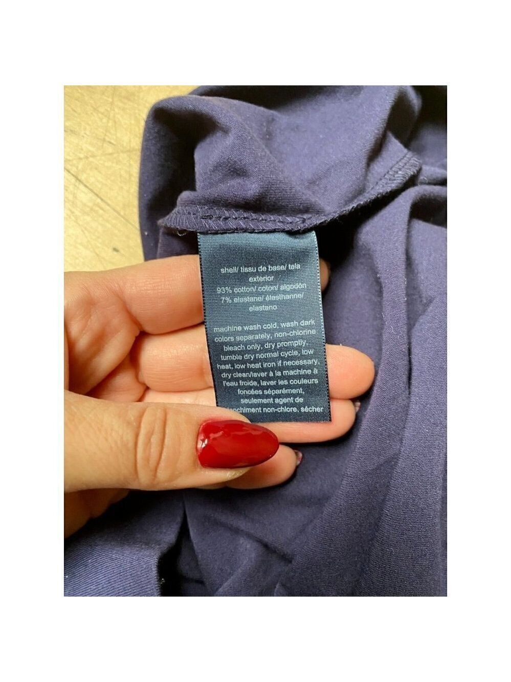 Tommy Hilfiger BNWT womens blue long maxi dress NEW sz xsmall - Picture 7 of 7